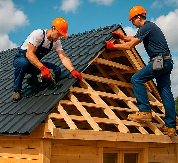 Кровельные работы в Шагонаре