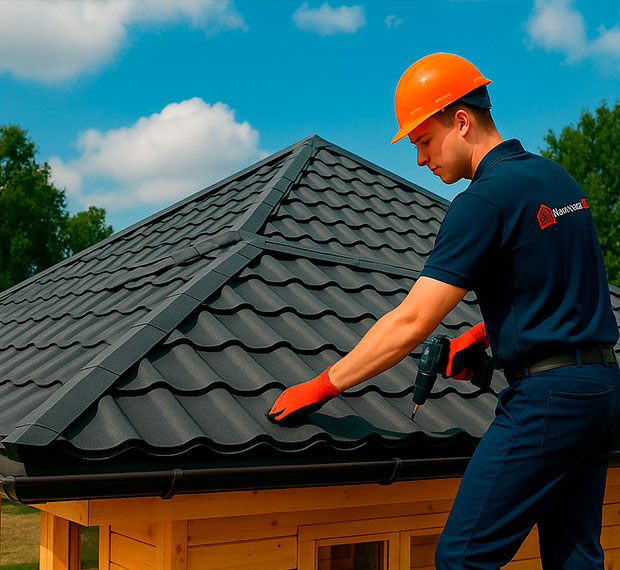 Вальмовая крыша под ключ в Шагонаре